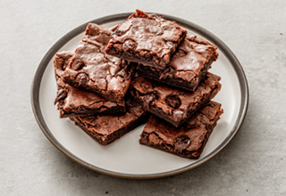 Giant Double Chocolate Brownie