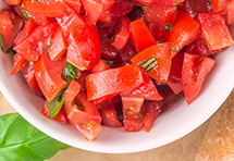 Slices of tomato