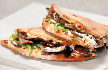 Papa Johns’ twist on calzone – the Philli Cheesesteak Papadias