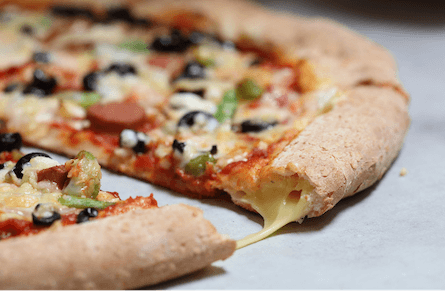 Papa Johns’ vegan stuffed crust pizza – could you taste the difference?